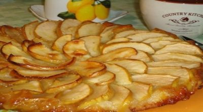 Французский яблочный пирог «Татен»