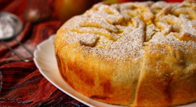 Пирог с яблоками и творогом: пошаговый рецепт с фото