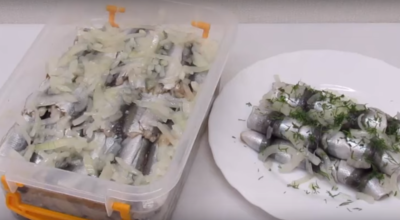 Маринованная салака — вкусное и простое блюдо